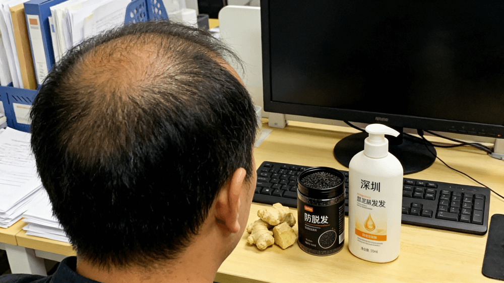 香港打工人必看｜生髮偏方大拆解 生薑 / 黑芝麻 / 防脫洗頭水真的有用？